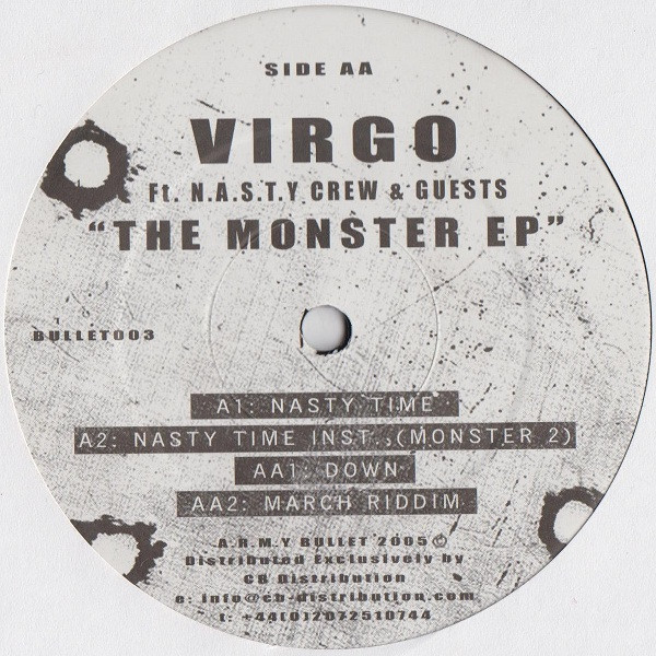 last ned album Virgo Ft NASTY Crew - The Monster EP