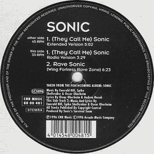 Sonic (2) – (They Call Me) Sonic