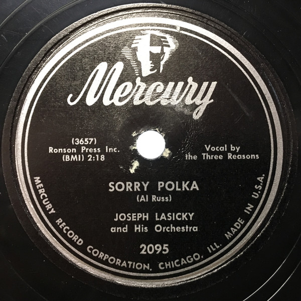descargar álbum Joseph Lasicky And His Orchestra - Tonight By Candlelight Sorry Polka