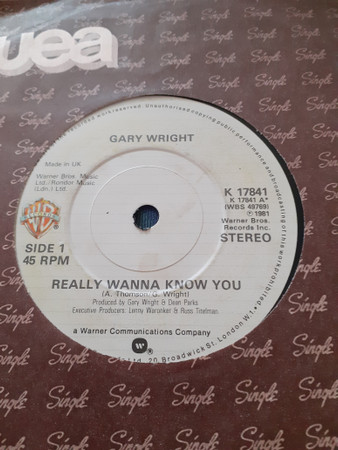 GARY WRIGHT - Really Wanna Know You (Tradução/Pt/Brasil) 1981