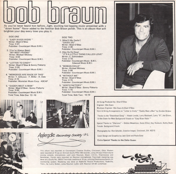 descargar álbum Bob Braun - Easy River Ridin