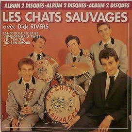 Les Chats Sauvages Avec Dick Rivers – Album 2 Disques (1983, Vinyl 