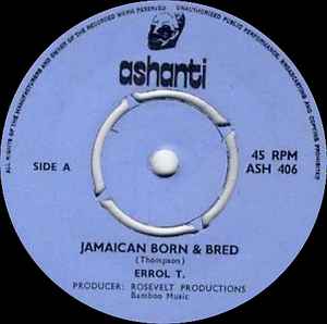 Errol Thompson - Jamaican Born & Bred / Version album cover