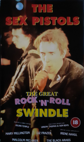 Sex Pistols – The Great Rock 'N' Roll Swindle (1991, VHS) - Discogs