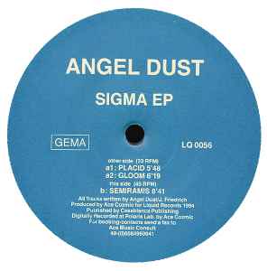 Angel Dust (5) - Sigma EP album cover