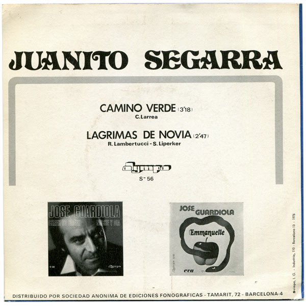 lataa albumi Juanito Segarra - Camino Verde