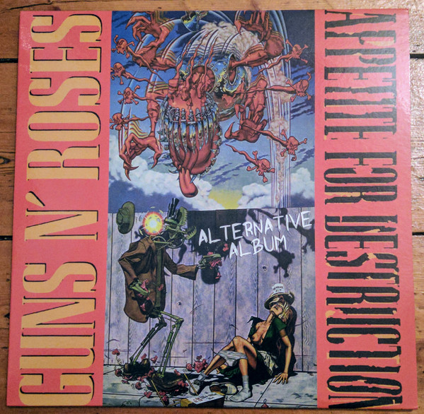 Guns N' Roses ‎– Appetite For Destruction Alternative Album (White Vinyl) -  Vinyl Pussycat Records