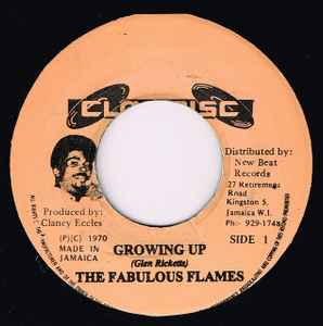 The Fabulous Flames - Growing Up  album cover