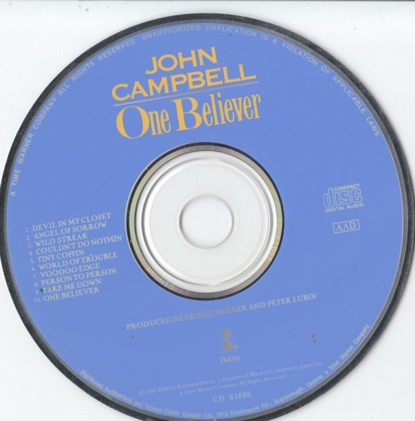 Album herunterladen John Campbell - One Believer