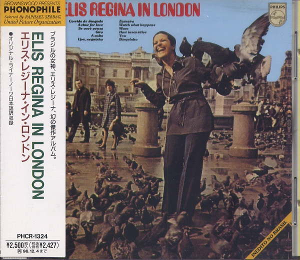 Elis Regina – Elis Regina In London (1994, CD) - Discogs