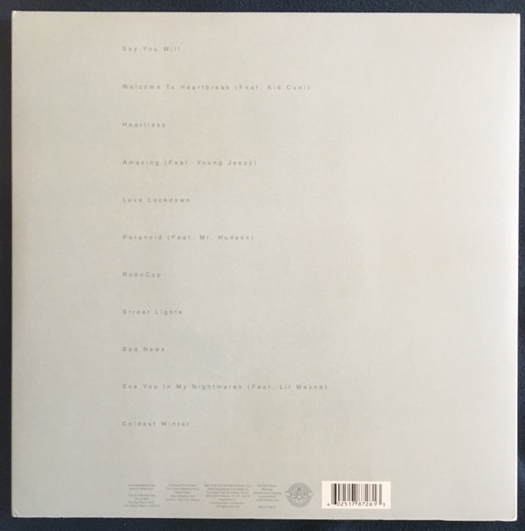 Kanye West – 808s & Heartbreak (Tri-fold, Vinyl) - Discogs