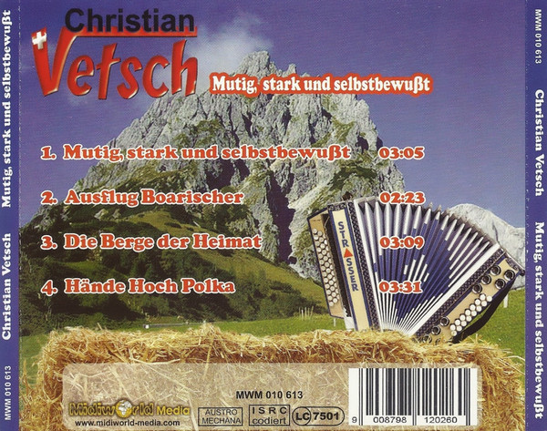 lataa albumi Christian Vetsch - Mutig Stark Und Selbstbewußt