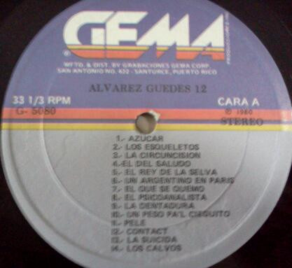 descargar álbum Alvarez Guedes - 12