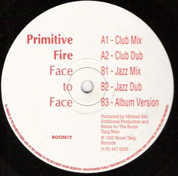 last ned album Primitive Fire - Face To Face
