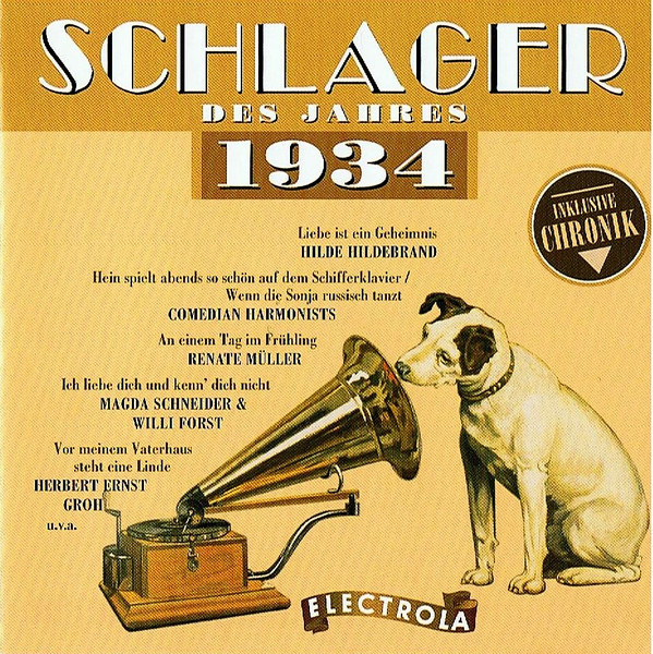 last ned album Various - Schlager Des Jahres 1934