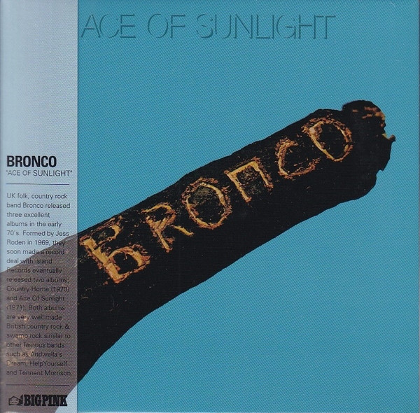 BRONCO☆Ace Of Sunlight UK Island Pink Ri - レコード