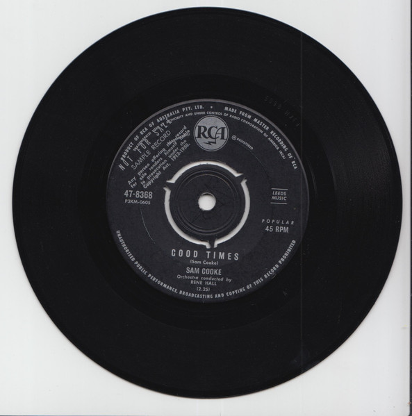 Sam Cooke – Good Times (1964, Vinyl) - Discogs
