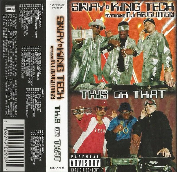 Sway & King Tech – This Or That (1999, Cassette) - Discogs