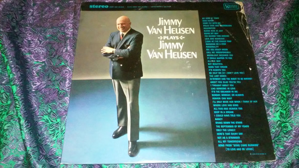 Jimmy Van Heusen – Jimmy Van Heusen Plays Jimmy Van Heusen (1966, Vinyl) -  Discogs