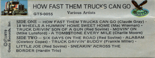 last ned album Various - How Fast Them Trucks Can Go