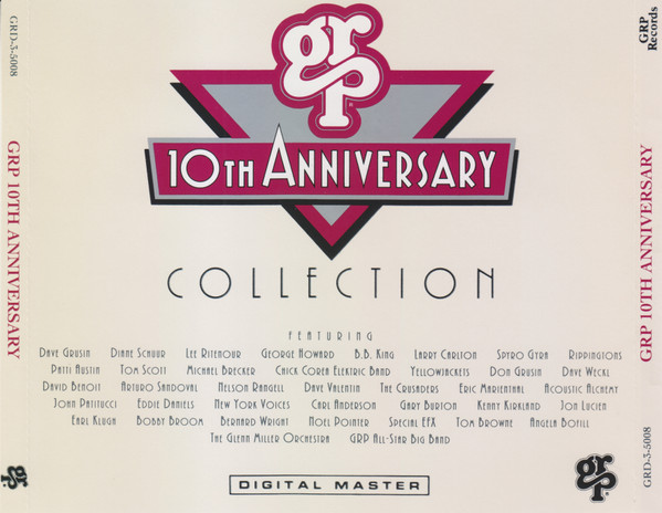 GRP 10th Anniversary Collection (1992, Cassette) - Discogs