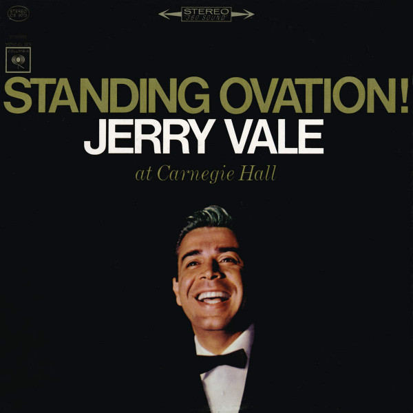 Jerry Vale – Standing Ovation! At Carnegie Hall (1965, Vinyl