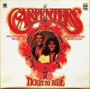Carpenters - Ticket To Ride album cover