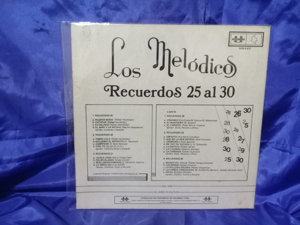 lataa albumi Los Melódicos - Recuerdos 25 al 30