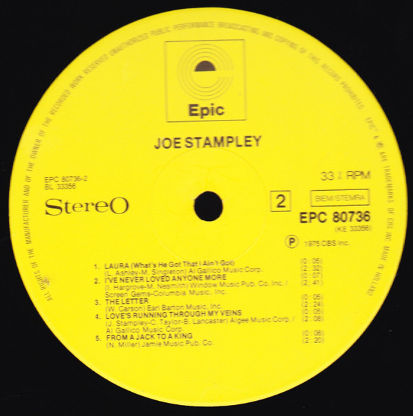 last ned album Joe Stampley - Joe Stampley