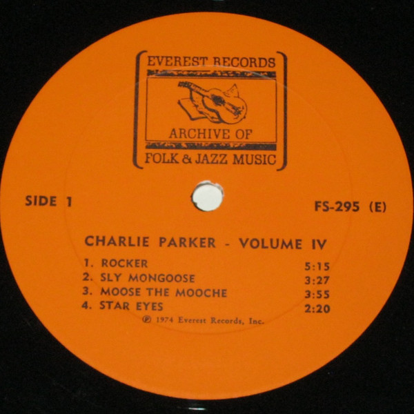 Album herunterladen Charlie Parker - Charlie Parker Volume IV