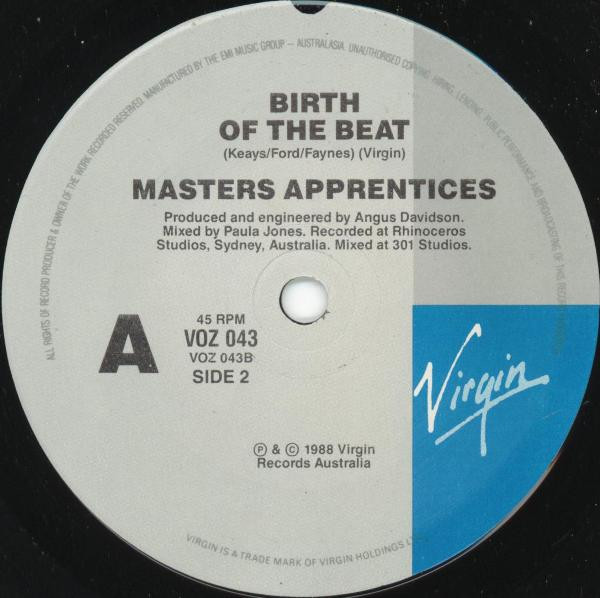 baixar álbum Masters Apprentices - Birth Of The Beat