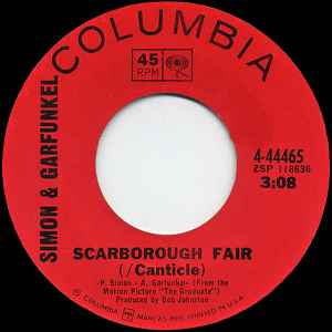 Simon & Garfunkel Scarborough Fair (1968). It is a traditional Engli