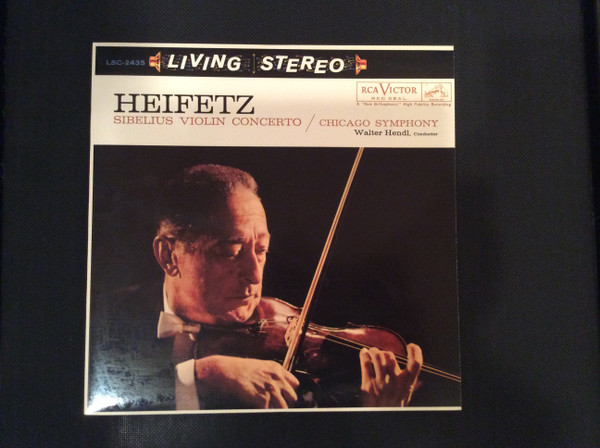 Heifetz, Sibelius, Chicago Symphony, Walter Hendl - Violin 