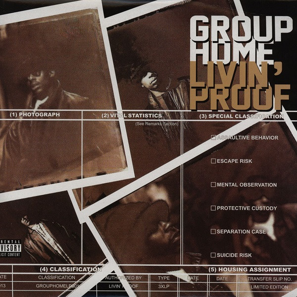 Group Home – Livin' Proof (2013, Clear, Vinyl) - Discogs