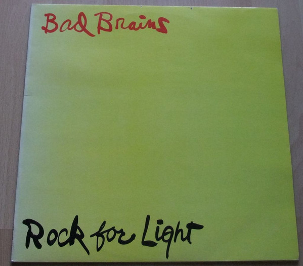 Bad Brains-Rock For Light LP Red Vinyl Generation Records Exclusive