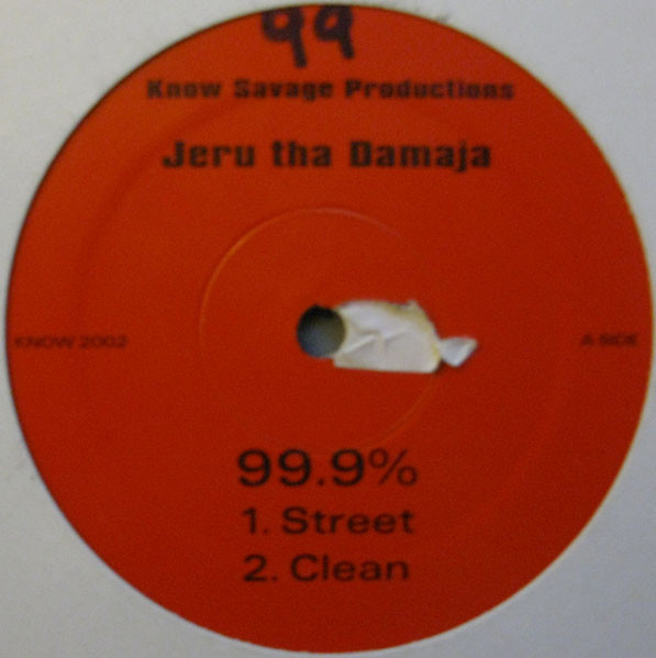 Jeru Tha Damaja – 99.9% (2004, Vinyl) - Discogs