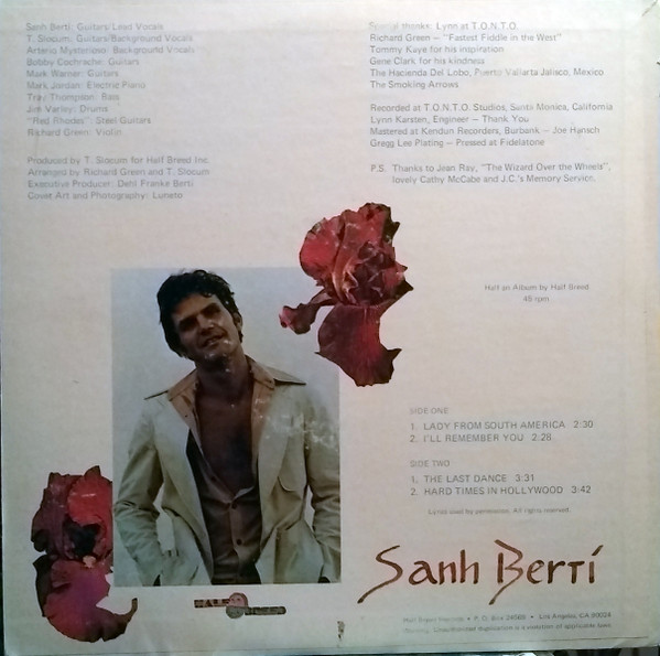 ladda ner album Sahn Berti - Lady From South America