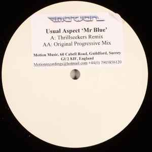 Usual Aspect - Mr Blue album cover