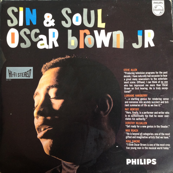 Oscar Brown Jr – Sin & Soul (Vinyl) - Discogs