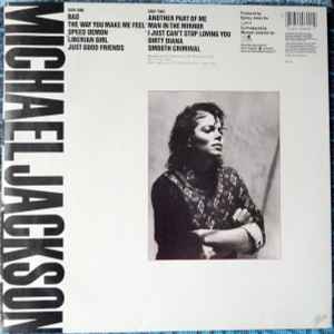 Michael Jackson – Bad (1987, Gatefold, Vinyl) - Discogs