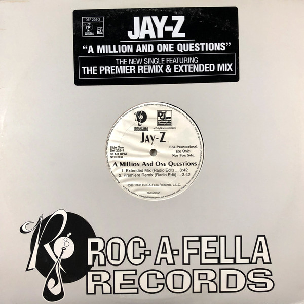 Jay-Z – A Million And One Questions (1998, Vinyl) - Discogs
