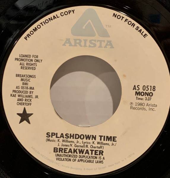 Breakwater – Splashdown Time (1980, Vinyl) - Discogs