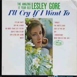 Lesley Gore - I'll Cry If I Want To album cover