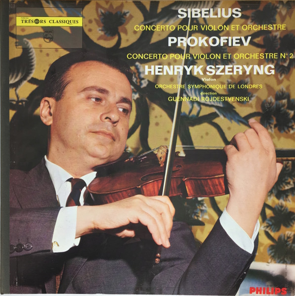 Henryk Szeryng, Gennadi Rozhdestvensky, Jean Sibelius, Sergei