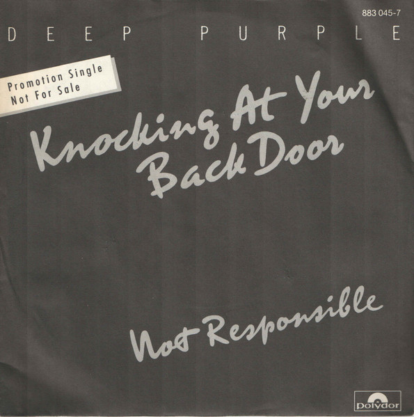 Deep Purple – Knocking At Your Back Door (1985, Vinyl) - Discogs