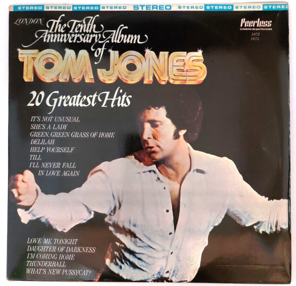 Tom Jones - 20 Greatest Hits | Releases | Discogs