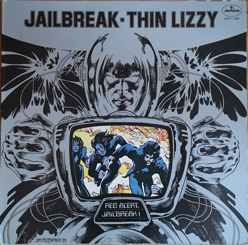 Thin Lizzy – Jailbreak (Die-Cut Gatefold, Blue labels, Vinyl 