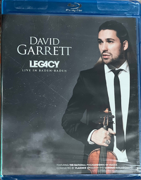 David Garrett – Legacy. Live In Baden Baden (2012, DVD) - Discogs