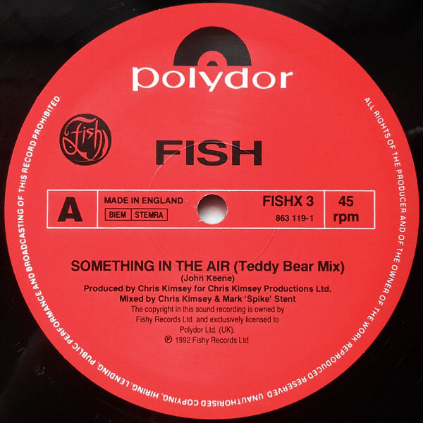 baixar álbum Download Fish - Something In The Air album