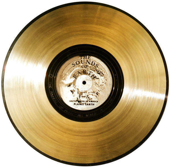 The Voyager Golden Record (2017, Translucent Gold, 140g, Vinyl 